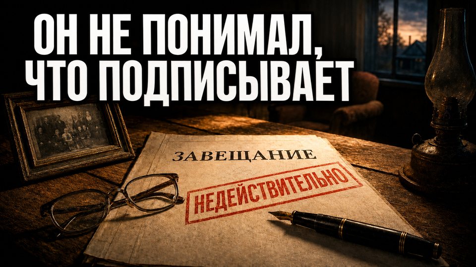 Обложка статьи: «Он не понимал, что подписывает»